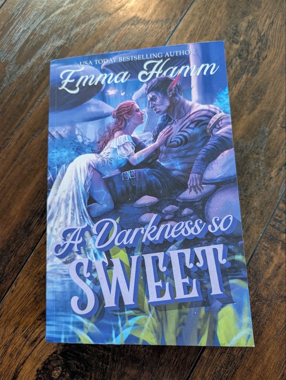 💙NWT A Darkness So Sweet By Emma Hamm Paperback Edition (2025) First Edition
